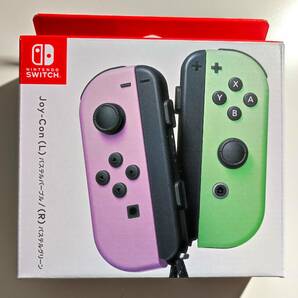 Nintendo Switch Joy－Con(L) パステルパープル/(R) パステルグリーンー ジョイコン 新品未開封の画像1