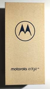 Motorola edge 40 SIMフリー 8GB/256GB イクリプスブラック 新品未開封