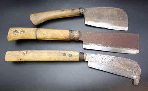 【湖東平野】　時代、なた３種・古道具・大工道具・山道具・斧