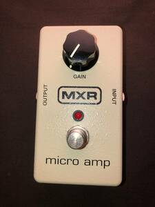 MXR MICRO AMP マイクロアンプ 元箱付き 美品！