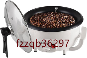 焙煎機 コーヒーロースターコーヒー生豆焙煎器ステンレス製 手動小型300g温度調節可能100℃ - 200℃栗品種 ピーナッツ はと麦 