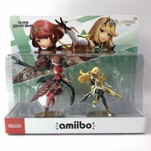 《未開封》アミーボ ダブルセット ホムラ・ヒカリ 周辺機器/amiibo/スマッシュブラザーズ/ゼノブレイド/併売《ゲーム・山城店》A2256