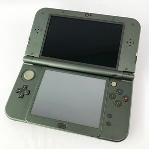 《ジャンク》NEWニンテンドー3ＤＳＬＬ メタリックブラック 本体のみ Nintendo/店頭/他モール併売《ゲーム・山城店》S632