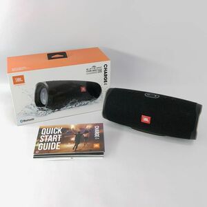 JBL by FARMAN JBLCHARGE4BLK【JBL Charge 4 ブラック ポータブルBluetoothスピーカー】店頭/他モール併売《家電・山城店》A2319