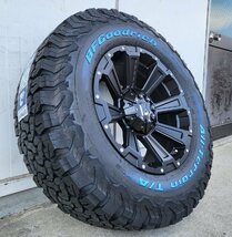 【デモカー特価】ランクル300 LX600 17インチ タイヤホイール4本セット 1台分 BF Goodrich ALLTERRAIN KO2 265/70R17 DeathRock 夏タイヤ_画像4