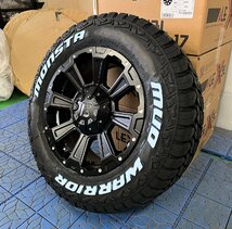 【新品4本セット】CHR CX-5 16インチ モンスタ マッドウォーリアー 215/70R16 235/70R16 ホワイトレター DeathRock サマータイヤ 1台分_画像5