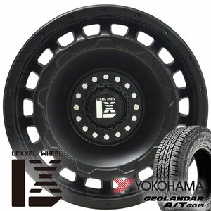 【ジムニー用】 SwaGGer ジムニー ヨコハマ ジオランダー G015 A/T 185/85R16 タイヤホイールセット 16インチ ホワイトレター