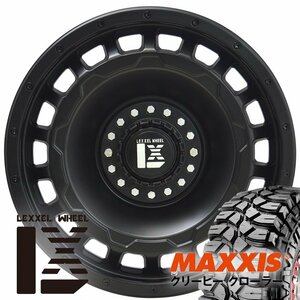 ジムニー JB23 JB64 LEXXEL SwaGGer MAXXIS クリーピー クローラー 6.50R16 タイヤホイールセット 16インチ