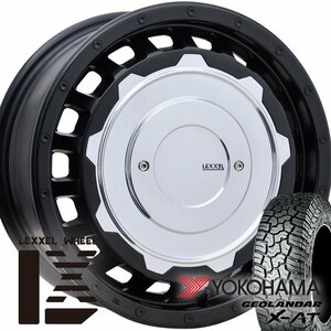 ジムニー シエラ JB74 LEXXEL SwaGGer Old ヨコハマ ジオランダー X-AT 235/70R16 215/70R16 タイヤホイール