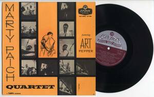 10inch☆マーティ・ペイチ・カルテット Featuring ART PEPPER(KING,LLF1006,￥1,300)☆THE MARTY PAICH QUARTET～アート・ペッパー/LONDON