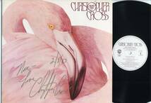LP☆クリストファー・クロス/アナザー・ページ(直筆?サイン入/WB,P-11286,￥2,500,'83)☆CHRISTOPHER CROSS/ANOTHER PAGE/WARNER/SIGNED_画像1