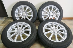 ★WEDSジョーカー☆BluEarth 175/65R14☆5.5J 50 PCD100 4H★管理4179