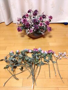 アーティフィシャルフラワー　造花　バラ　薔薇