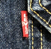 ■ Levi's リーバイス ■ 激シブ色落ち lot 71507-XX 2nd セカンド モデル フラップポケット ビッグE デニム ジャケット ジージャン 38_画像5