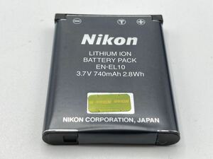 * free shipping *Nikon EN-EL10 Nikon battery present condition delivery B41