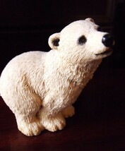 イギリス　ヴィンテージ　シェラット＆シンプソン　白くまの置物　小熊　レア！_画像1
