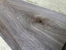 送料無料！！【S622F】胡桃 665×230×31㎜ クルミ 板材 乾燥材 木工 DIY 材木 天然木 無垢材《銘木すずめや》_画像2