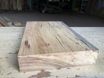 送料無料！【S669F】ゼブラウッド 417×252×60㎜ スポルテッド 乾燥材 木工 DIY 材木 天然木 無垢材《銘木すずめや》_画像5