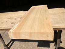 送料無料！！【S512F】檜 810×250～267×52㎜ 桧 まな板用 乾燥材 木工 DIY 材木 天然木 無垢材《銘木すずめや》_画像5