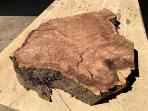 送料無料！！【S548F】レッドウッド 600×～410×42㎜ 乾燥材 木工 DIY 材木 天然木 無垢材《銘木すずめや》