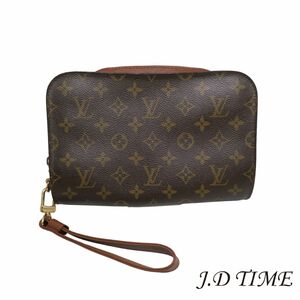 LOUIS VUITTON【ルイ ヴィトン】 モノグラム オルセー コーティングキャンバス M51790 モノグラム/ゴールド金具 メンズ【USED】(GAI-2212)