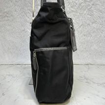 美品 TUMI トゥミ JARVISトートバック 68414DGRYE 日本限定 ブラック × グレー 超レア A4収納可能 ビジネスバッグ 大容量 ブリーフケース _画像5