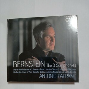 ANTONIO PAPPANO アントニオパッパーノ BERNSTEIN:SYMPHONIES1-3/PRELUDE、FUGUE&RIFFS (2CD)