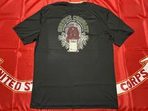 中古美品　USMC COMBAT LOGISTICS REGIMENT-37 SERVICE COMPANY DRY Tシャツ SPORT-TEK製　XL BLACK_画像7