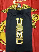 中古美品　MADE IN USA USMC コットンハーフパンツ LIFESIGHNS製　SMALL BLACK_画像2