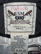 中古美品　USMC ナイロンジャケット　(ブルドッグ刺繍バッジ)キッズ用　OARSMAN製　SMALL ブラック_画像7