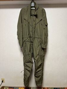 新品未使用　80s MADE IN USA US ARMY COMBAT VEHICLE CREWMEN'S CVC COVERALLS DLA100-89-C-0530 ISRATEX製　SMALL SHORT OD