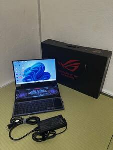 ASUS ROG Zephyrus Duo 15 GX550LXS (i9 / 32GB / M.2 2TB / RTX2080 / 4K / 2画面タッチ