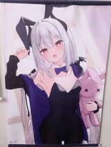 説明必読 ネコポス発送条件あり　COLLECTION’s by ろむむ 販売 あくまっこバニー　B2Wスエード　タペストリー　絵師　ろろむ_画像1