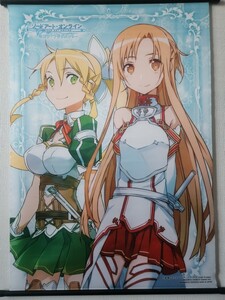 PS Vitaソフト ソードアート・オンライン -ホロウ・フラグメント- 初回限定生産版 WonderGOO特典 B2サイズ タペストリー アスナ リーファ