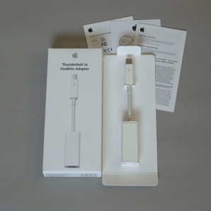 MD464ZM/A Thunderbolt - FireWire アダプタ A1463 Apple の画像2