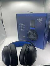 Razer Kraken ゲーミング ヘッドセット Console PC PS4 Switch 対応 有線 Black&Blue RZ04-02830500-R3M1 レイザーRAZER ヘッドホン _画像1