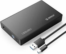 ORICO HDDケース 3.5インチ SATA3.0 外付けケース 2.5 / 3.5両方対応 USB3.0 ハードディスケース UASP高速データ転送 20TBまで 3588US3-V1_画像1