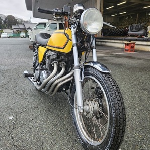 CB400Four CB400F ヨンフォア レストアベース車両 現状特価 検/ CB400N CB400T バブ ホークⅡ BEET CBX400 FT FX Z250FT GS400 GT380 HONDAの画像1