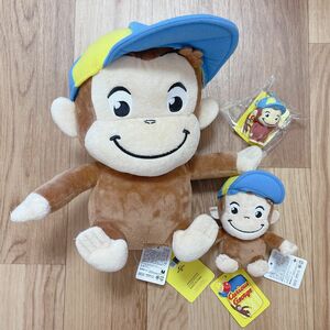 おさるのジョージ Curious George TOY STYLE ぬいぐるみ25cm、10cm キャップキーホルダー