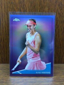 elise mertens 2021 topps chrome tennis 199シリ