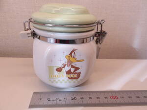 ミスタードーナツ 　DAFFY　DUCK　 陶器製入れ物　非売品