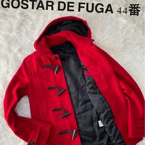 GOSTAR DE FUGAダッフルコートウ-ルレッド44番 ジャケット男女兼用