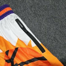 新品　NBA フェニックス・サンズ　ハーフパンツ　Short　ユニフォームパンツ　バスケパンツ　袋付き　ホワイト　Lサイズ　Suns_画像7