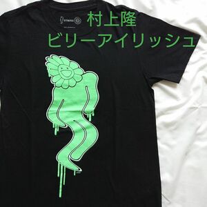 村上隆×ビリーアイリッシュ バンドTシャツ コピーライト2019