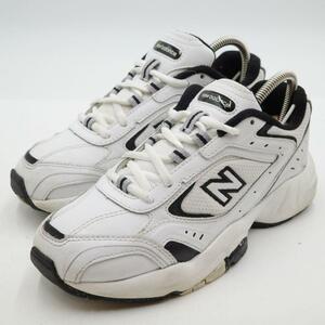 new balance ニューバランス スニーカー 23cm WX452SB ホワイト ブラック アメカジ