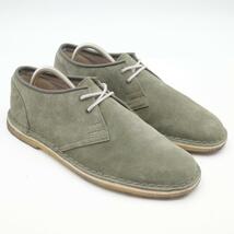 Clarks Originals クラークス レザーシューズ UK6 約 24.5cm カーキ スエード アメカジ クリーニング済み_画像8