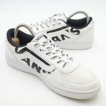 VANS バンズ スニーカー 24cm ホワイト V4410 ストリート クリーニング済み_画像5