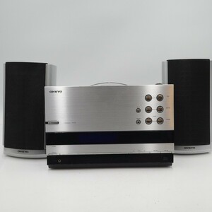 ONKYO オンキョー CDレシーバー CDプレイヤー CR-T2 シルバー リモコンあり 動作確認済み