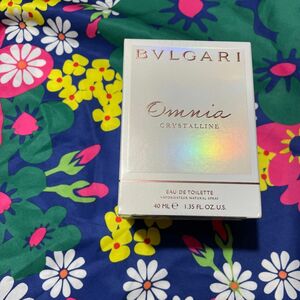 4/1迄10%オフ★新品未開封★香水 BVLGARI OmniaCRYSTALLINE 40ML ブルガリ　オムニア　クリスタリン