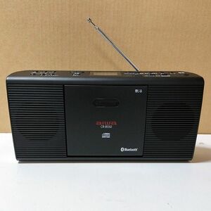 【美品】アイワ(aiwa) Bluetooth対応 CDラジオ ブラック CR-BS50B